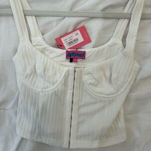 EDIKTED white crop top